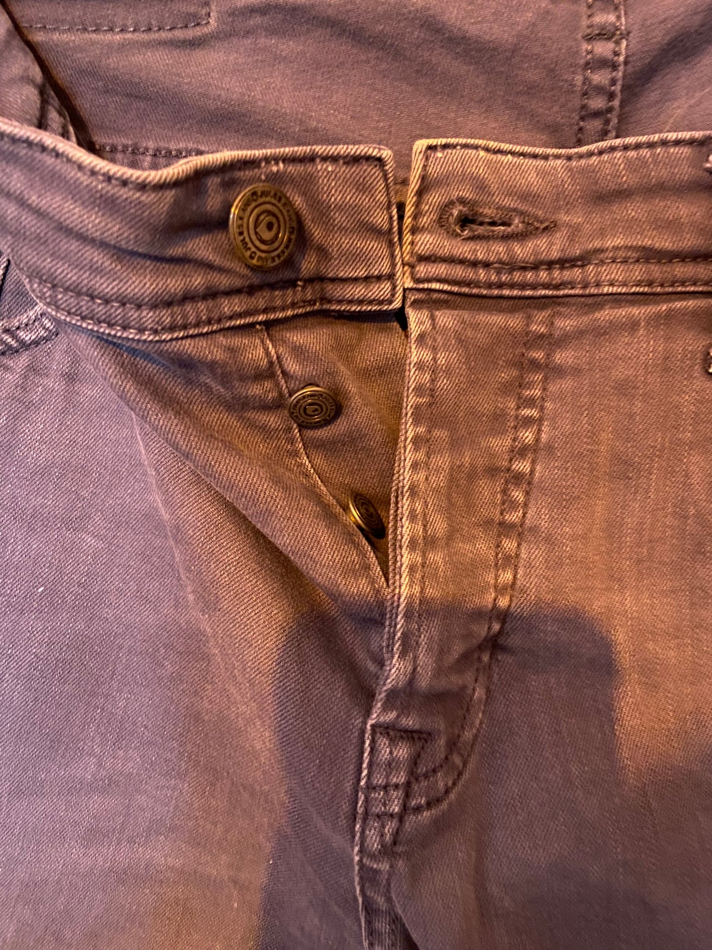 Jean slim couleur lavé