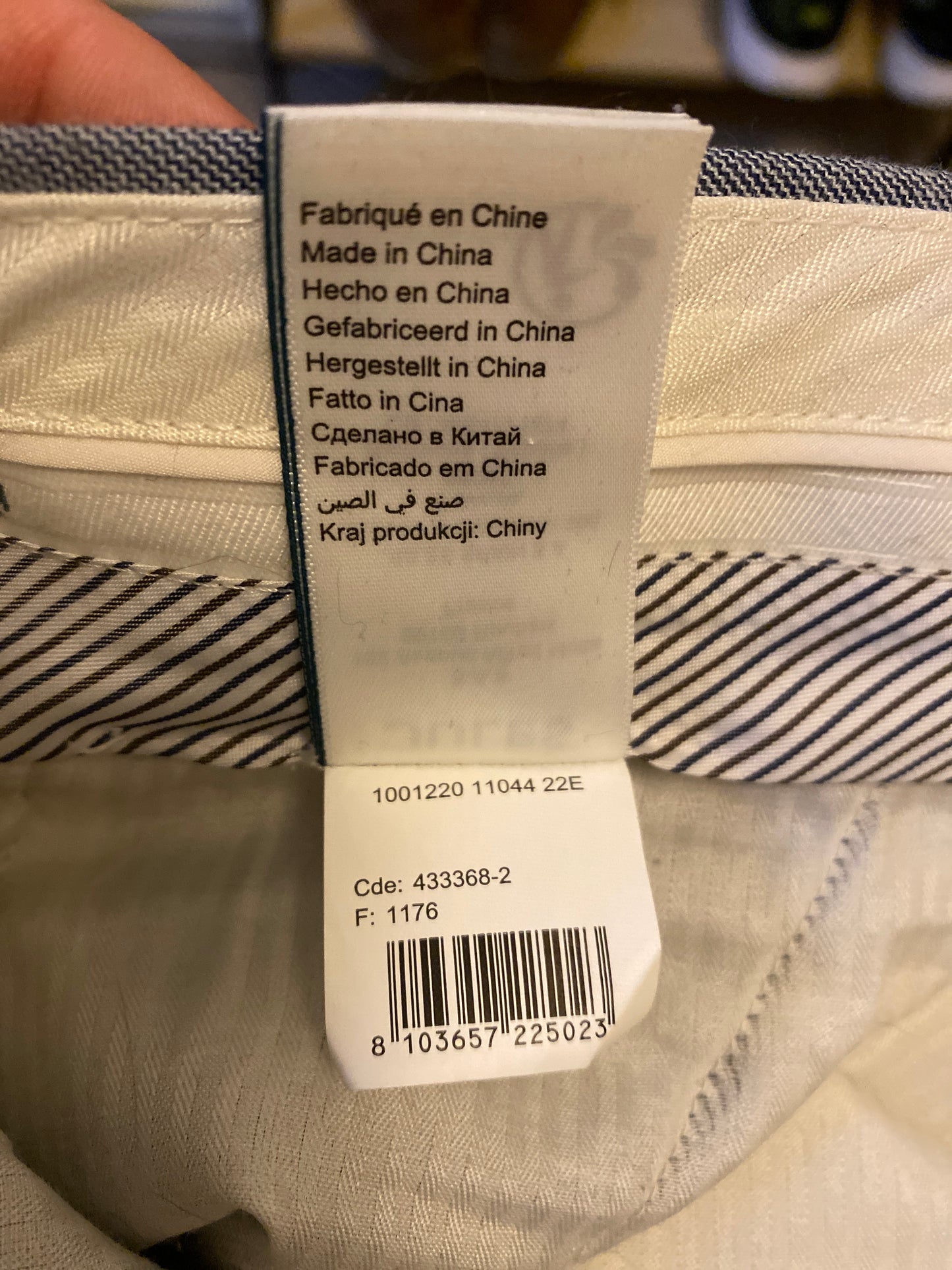 Pantalon de costume slim