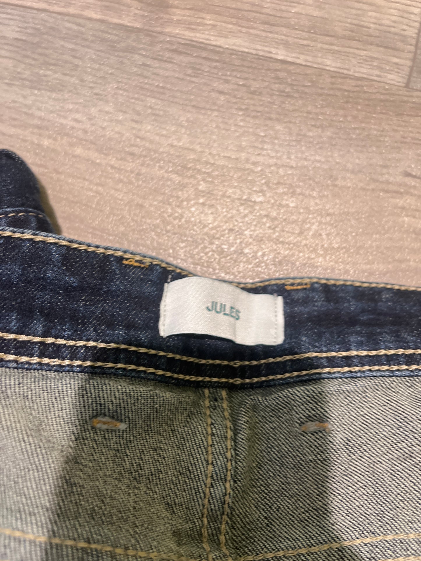 Jean straigth bleu foncée