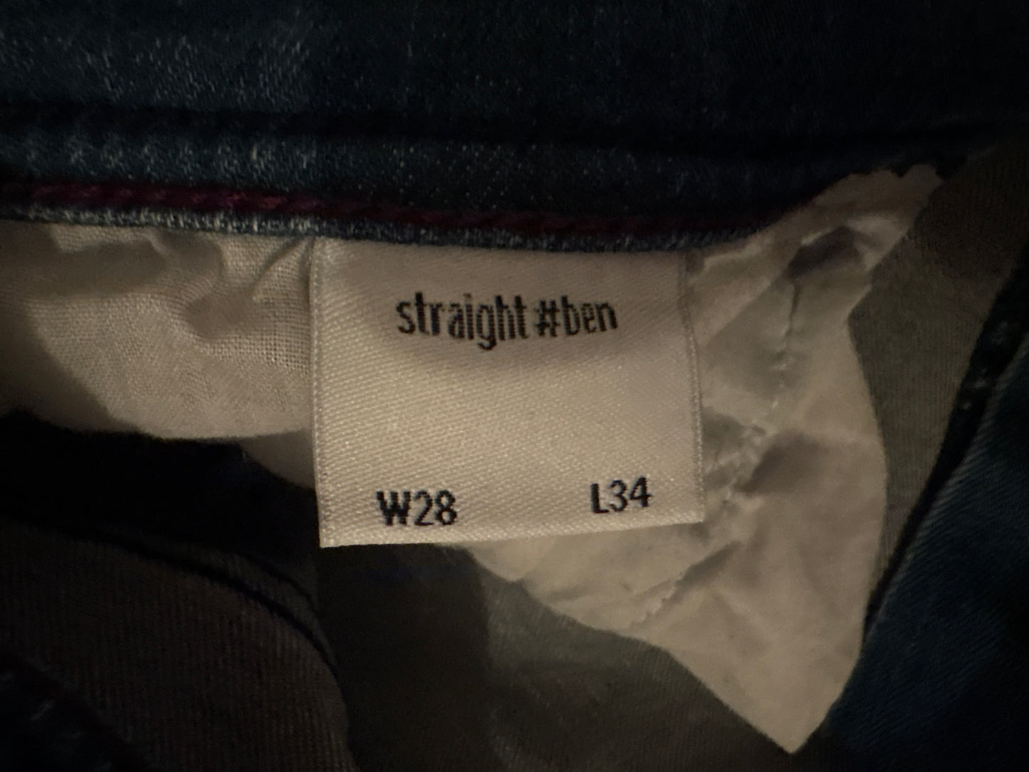 Jean Straight W28