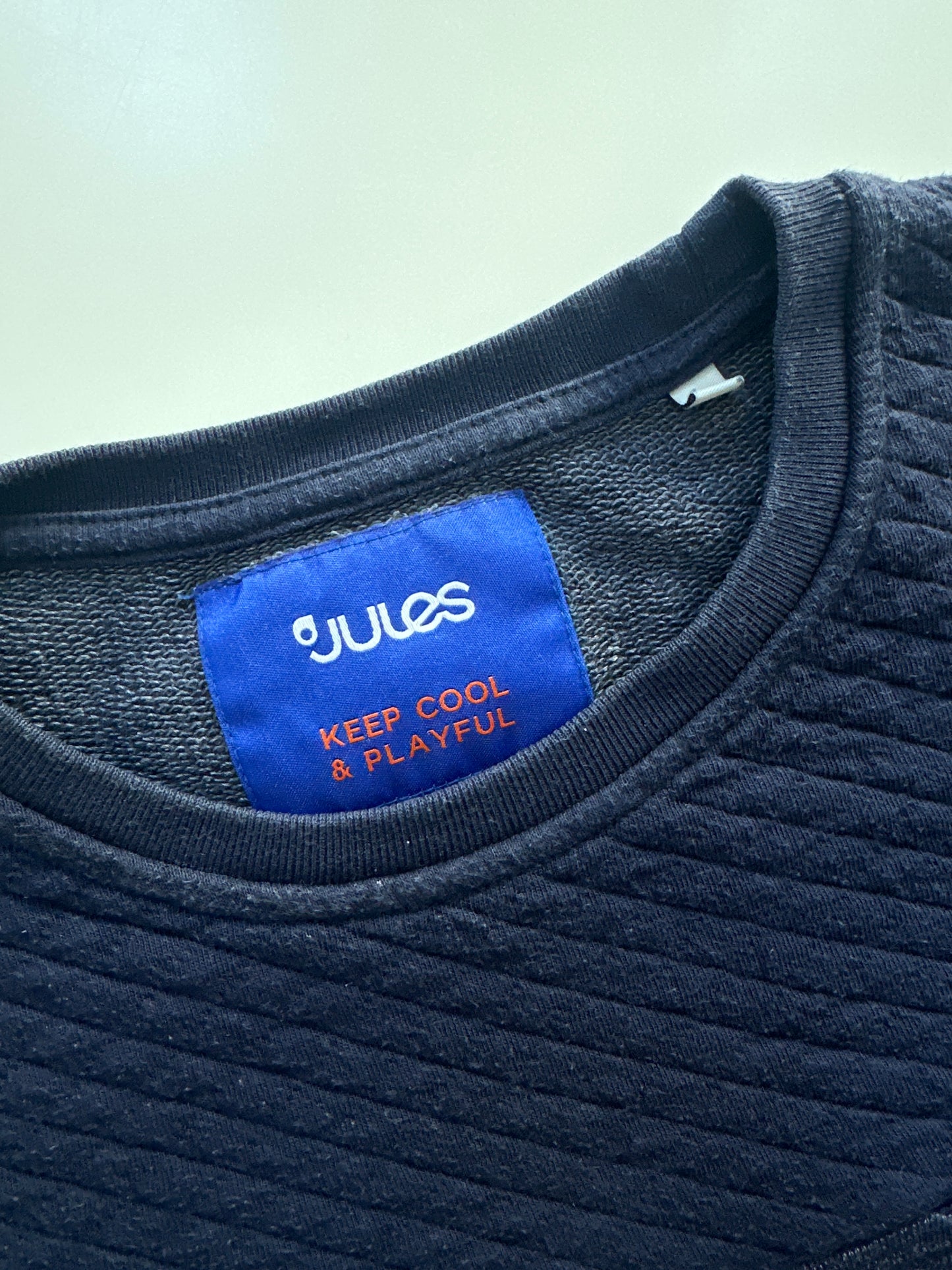 Sweat-shirt bleu marine