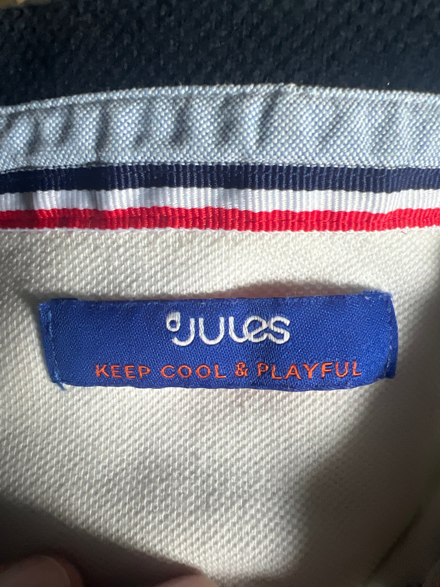 Polo piqué col boutonné