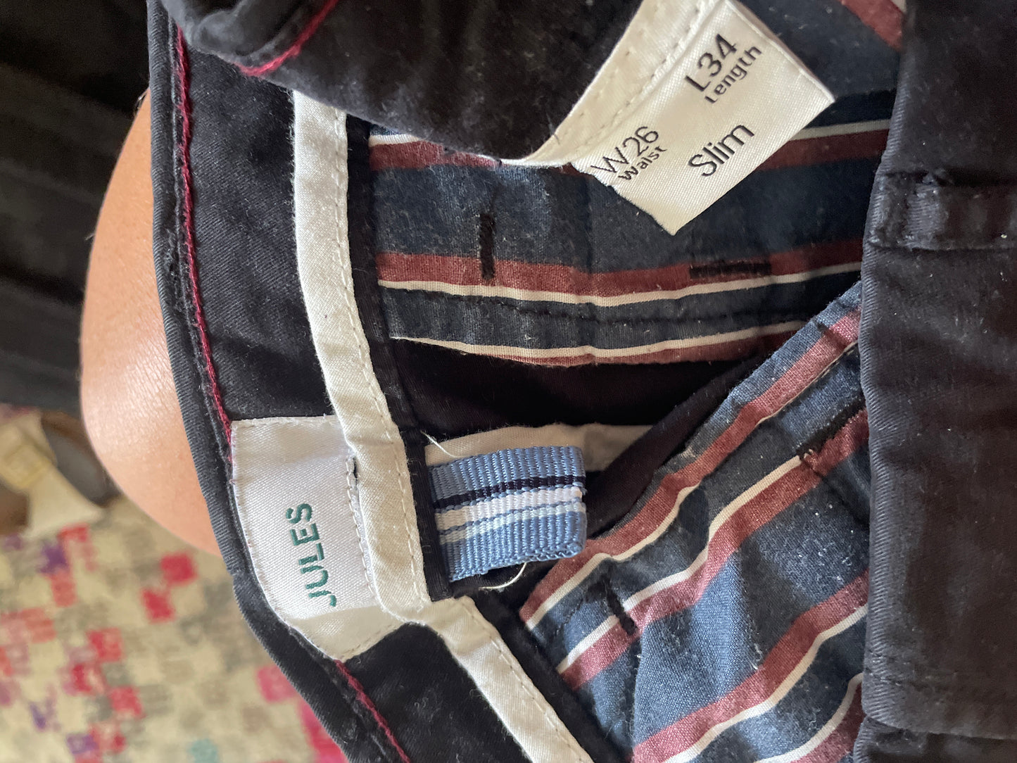 Pantalon chino slim sasha