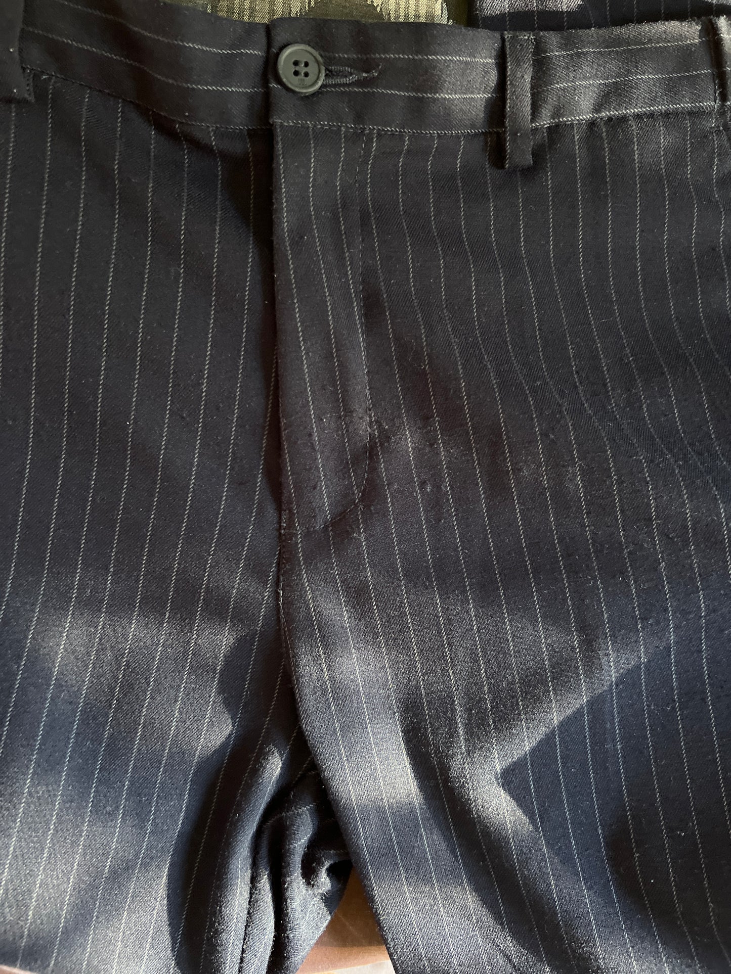 Chino jogger rayures