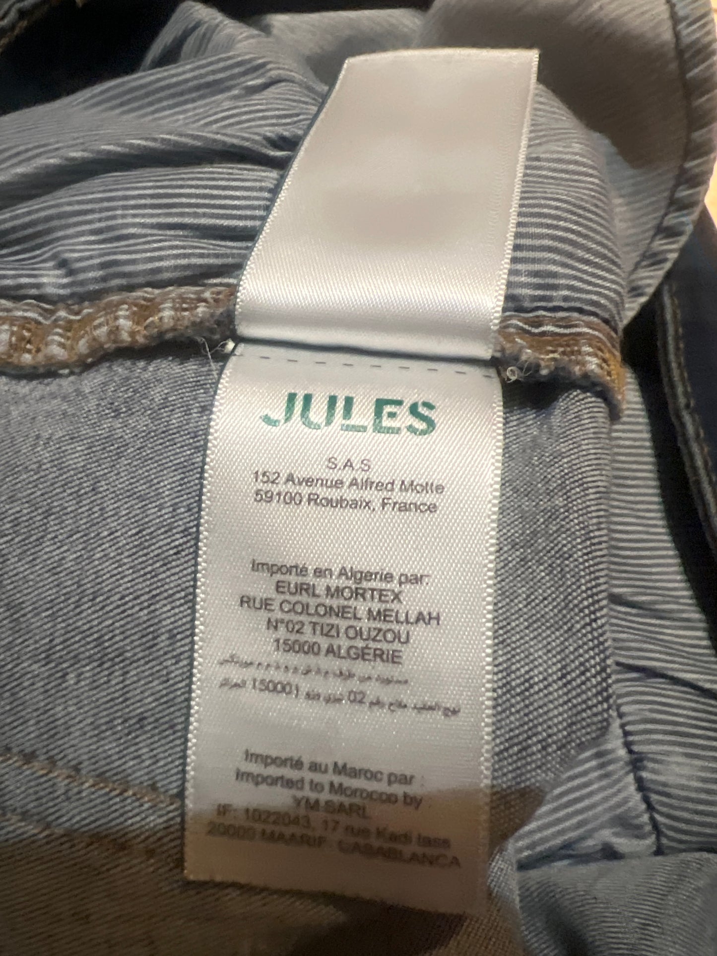 Jean slim urbanflex en polyester recyclé