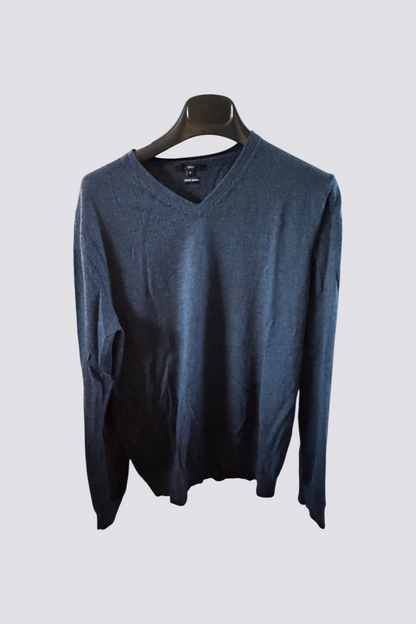 Pull mérinos col V