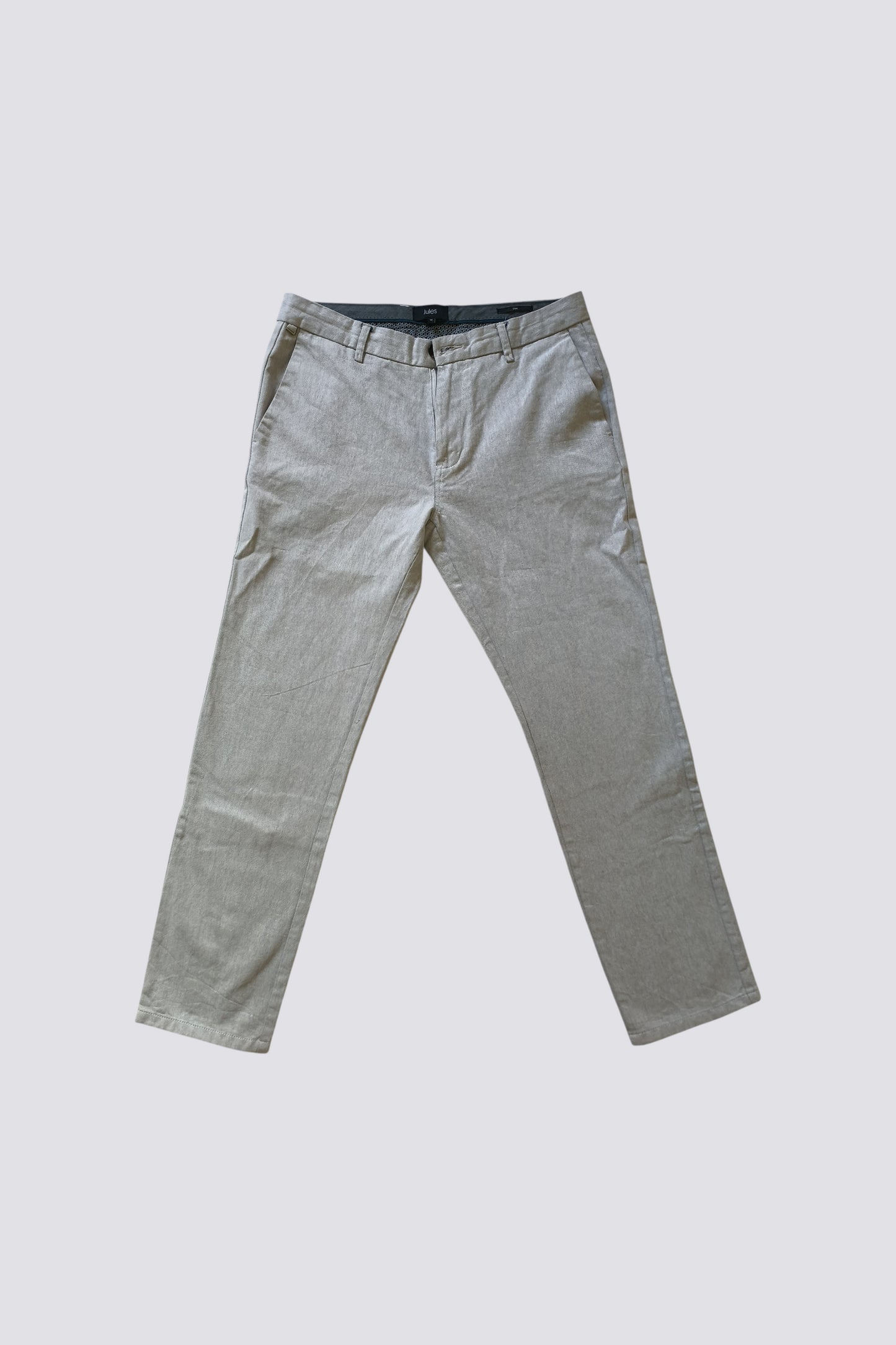 Pantalon Chino slim gris