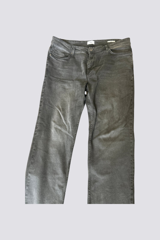 Jean gris foncé straight