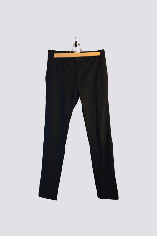 Pantalon chino slim chevron