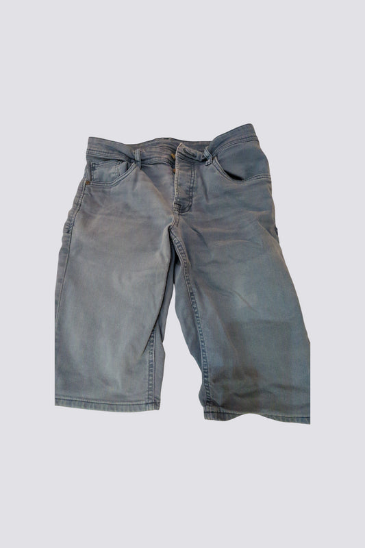 Bermuda 5 poches lavé