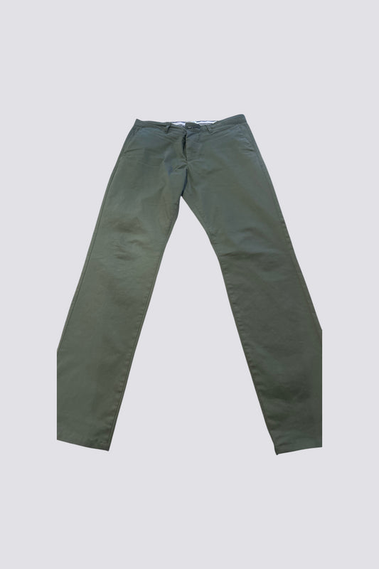 Pantalon chino slim 'le parfait by JULES' - Kaki
