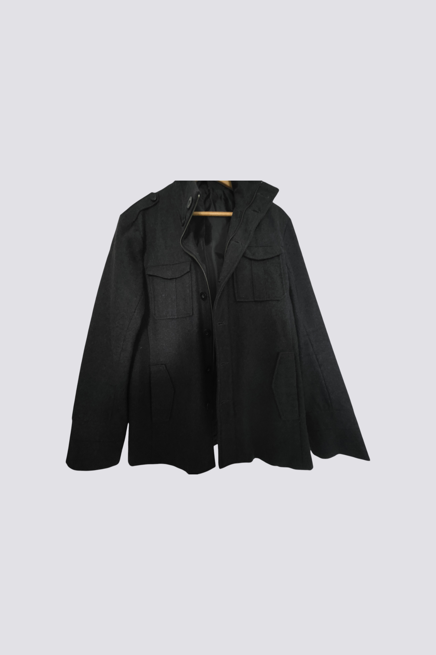 Veste gris foncée