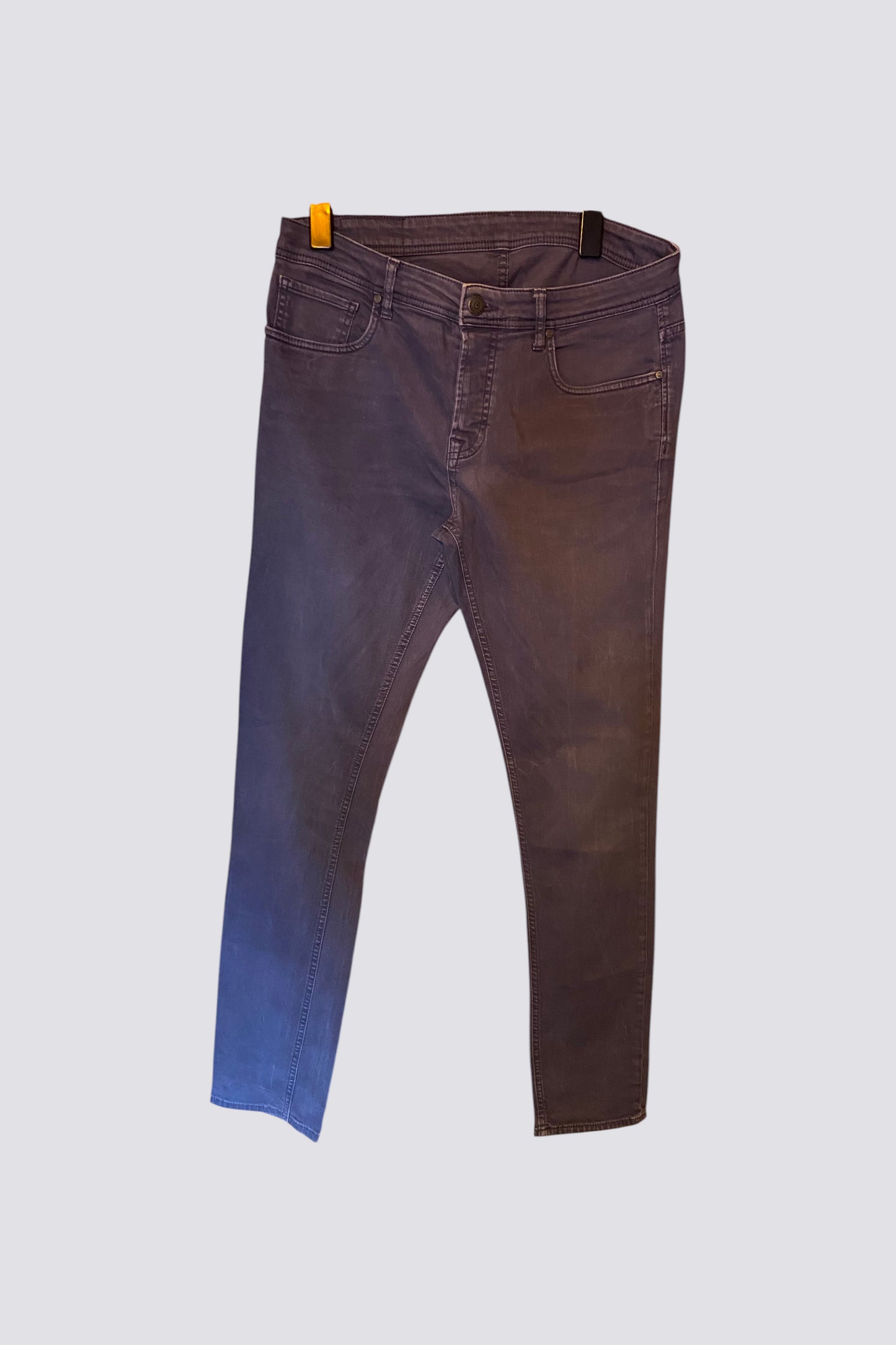 Jean slim couleur lavé