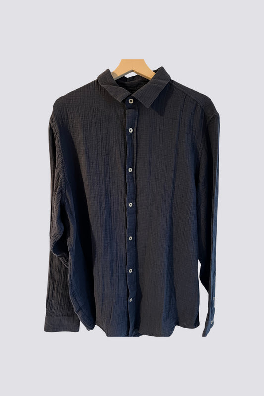Chemise coton gaufré