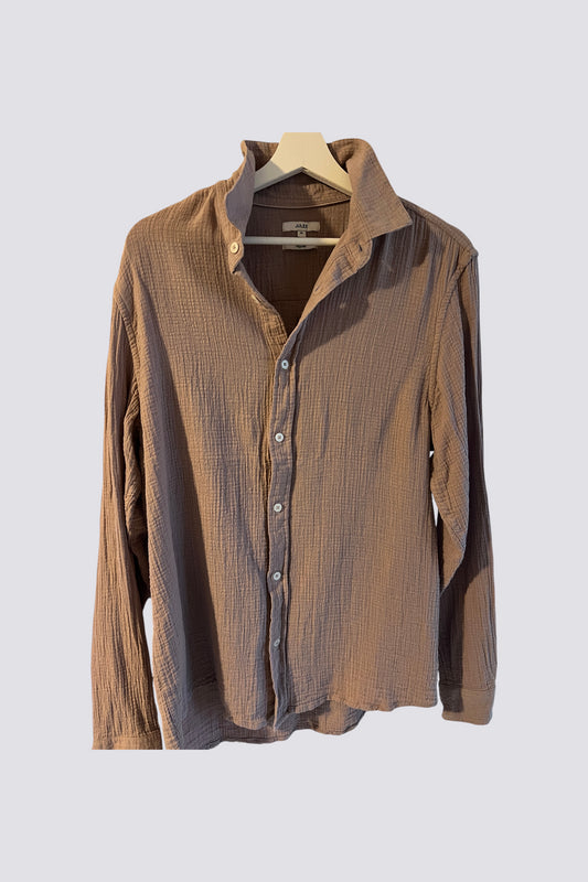 Chemise coton gaufré