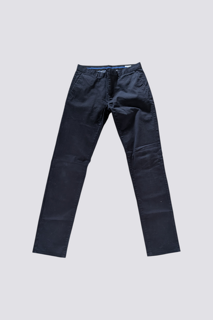Chino slim satin