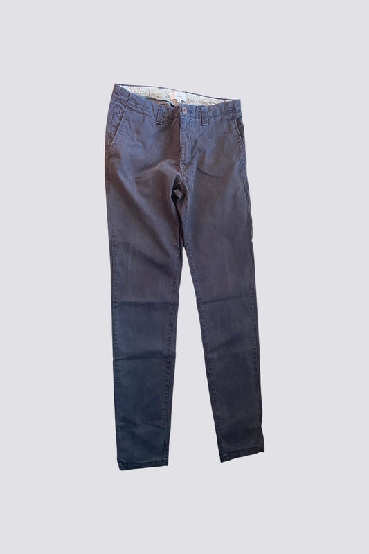 pantalon chino bleu marine T36