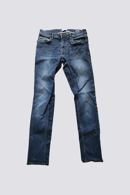 Jean bleu foncé denim Slim