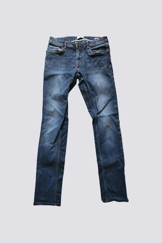 Jean bleu foncé denim Slim