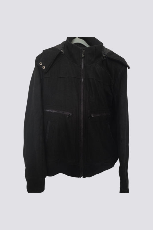 Blouson noir taille L