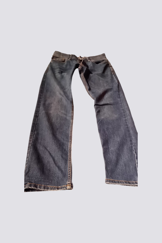 Jean straight 4 longueurs coton polyester recyclés