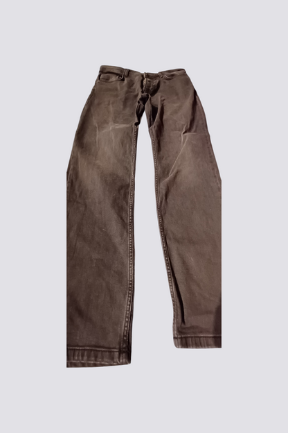Jean straight noir taille 40