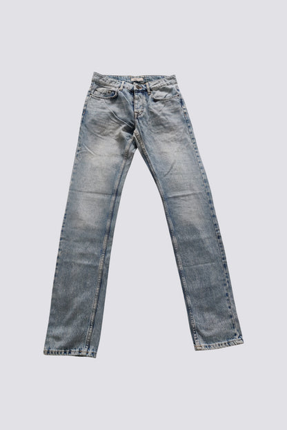 Jean straight délavé
