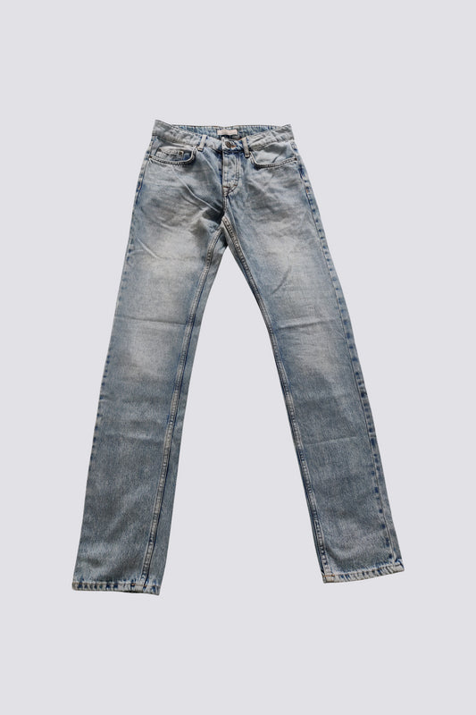 Jean straight délavé