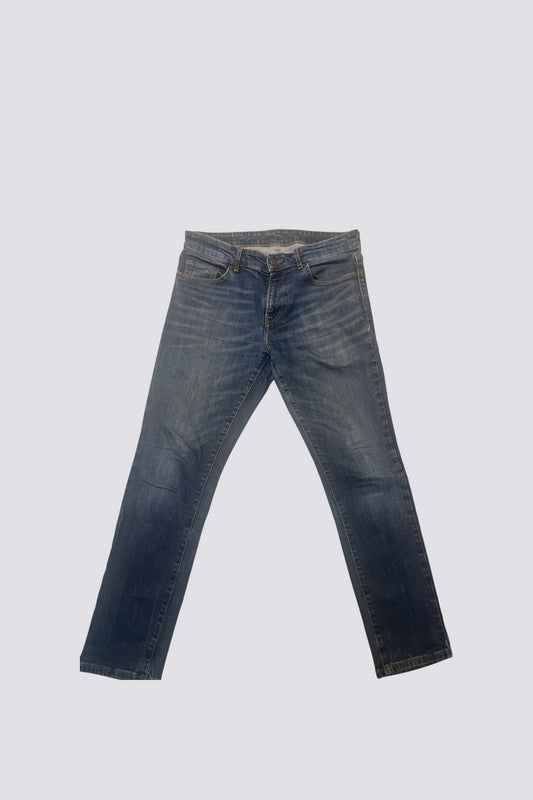 Jean slim lavage foncé 4 longueurs
