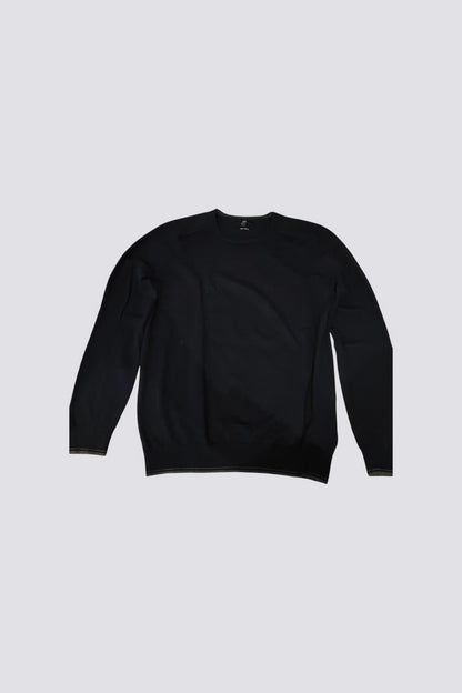 Pull mérinos col rond