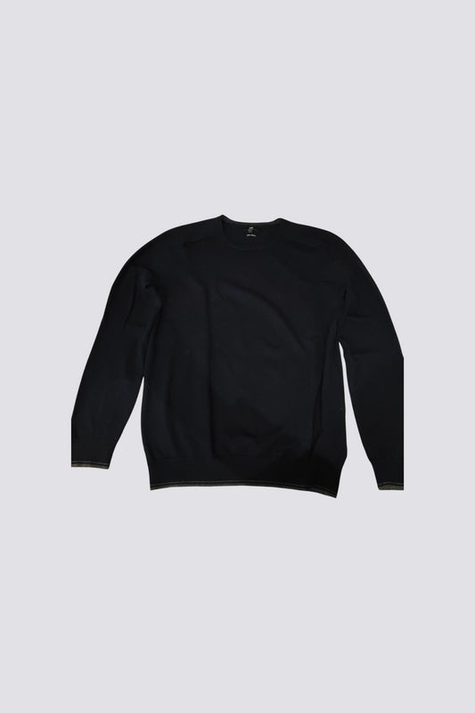 Pull mérinos col rond