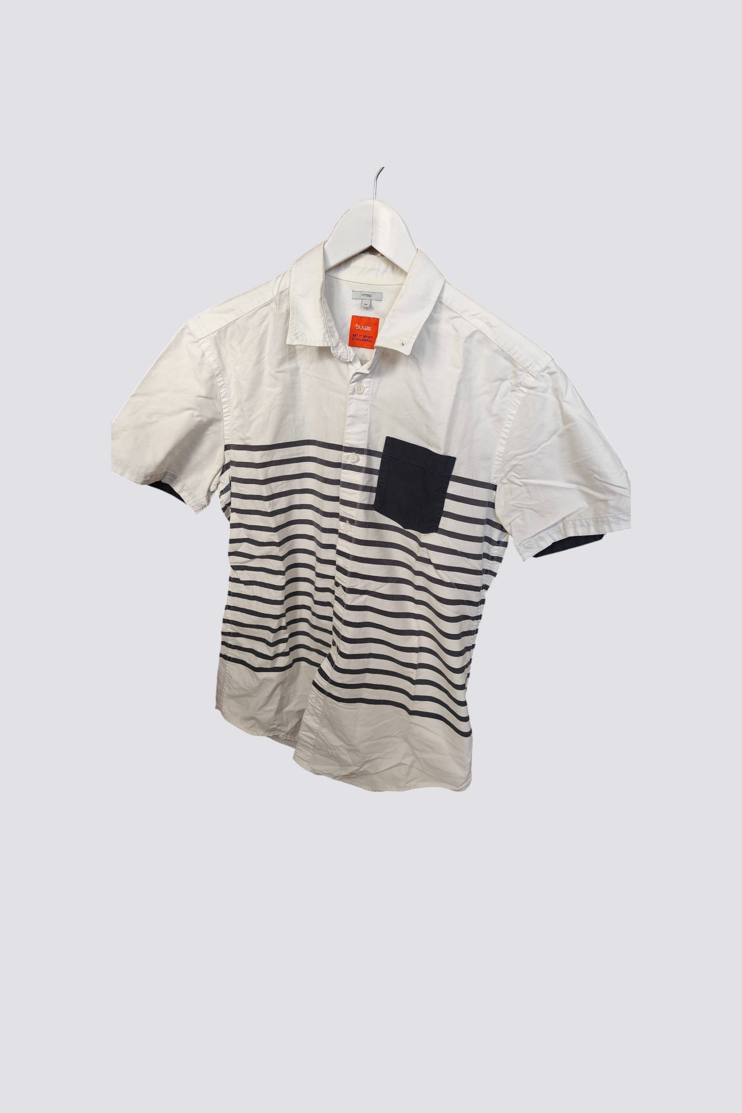 Chemise rayures bleues