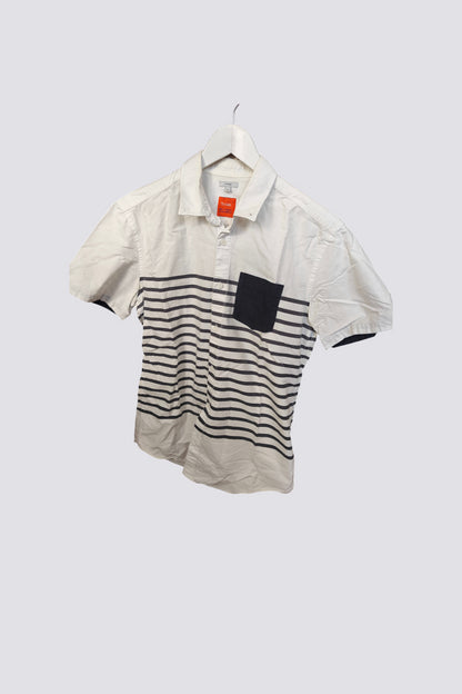 Chemise rayures bleues