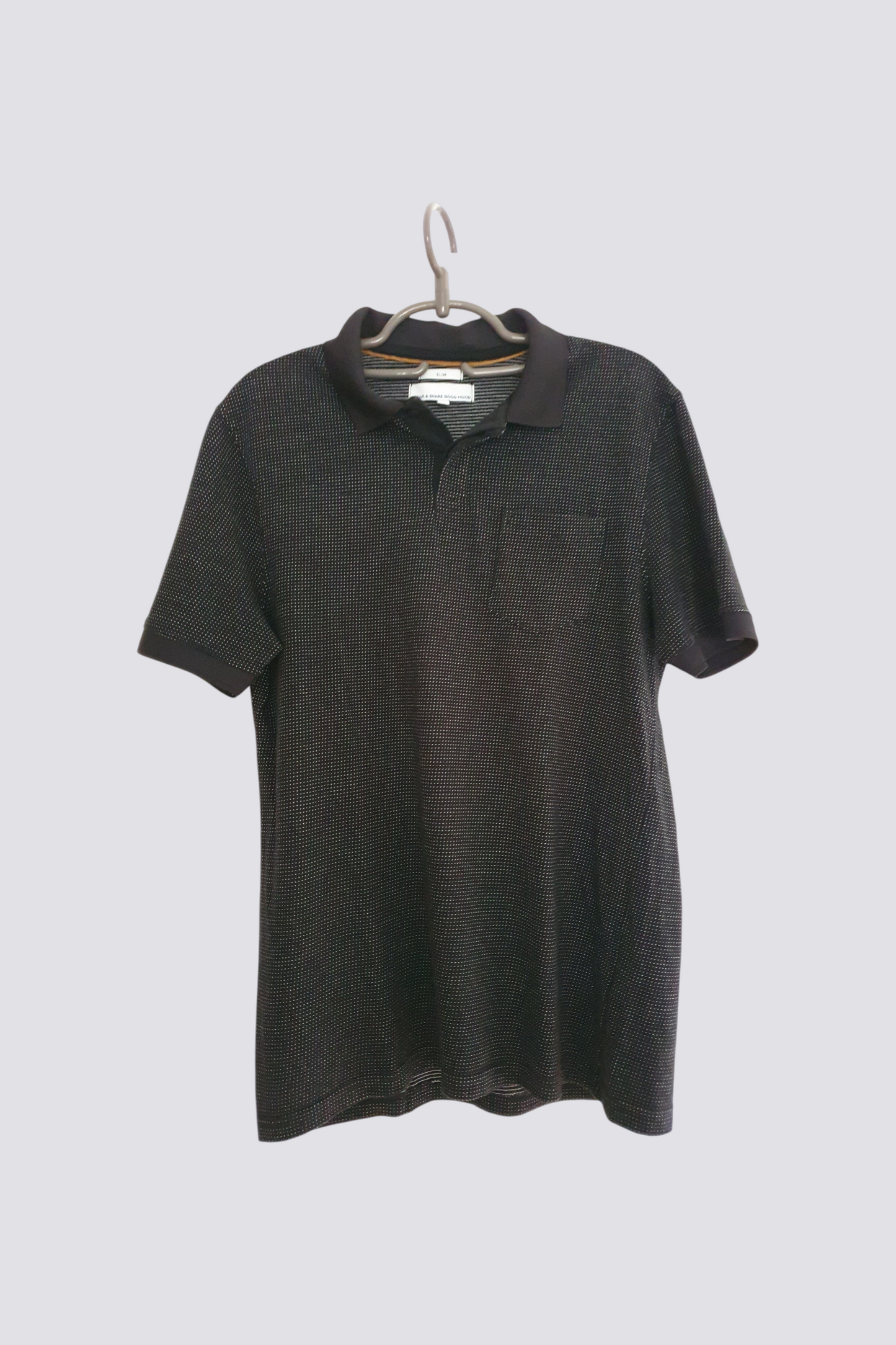 Polo slim à motifs