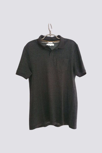 Polo slim à motifs
