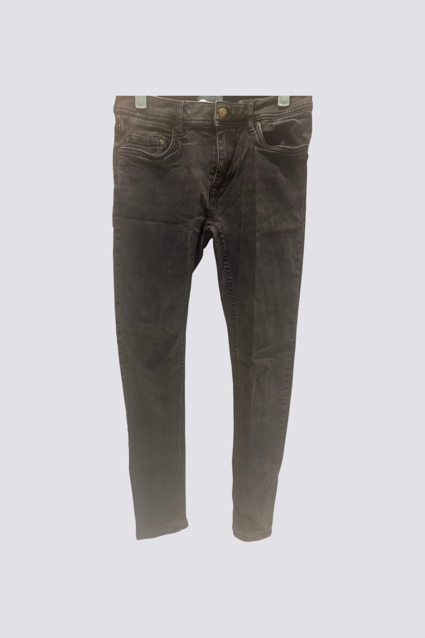 Jean Skinny 4 longueurs noir lavé
