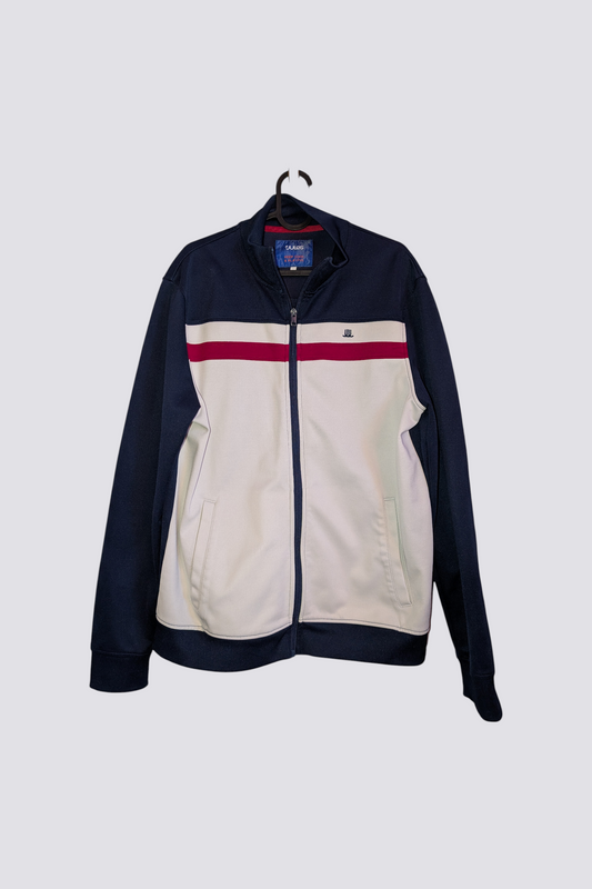 Sweat zippé col montant