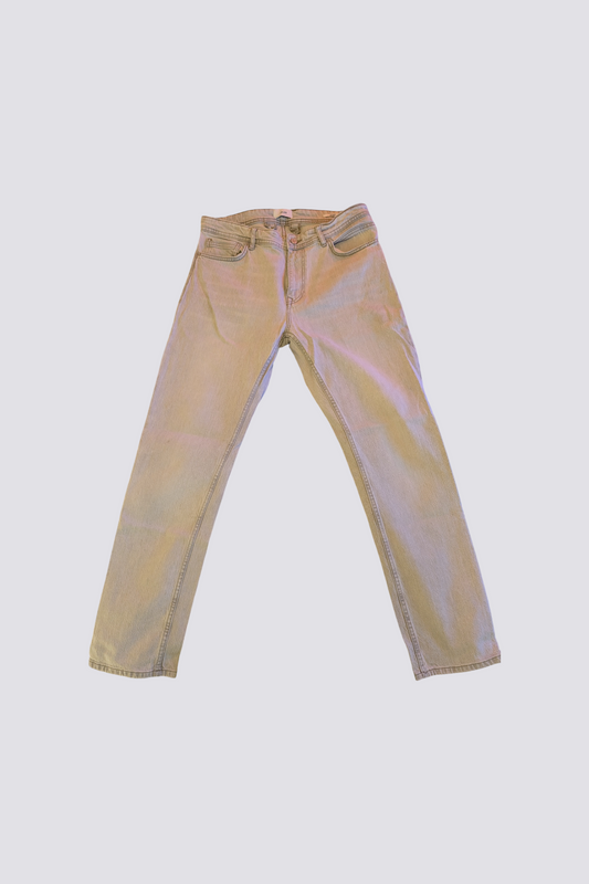 Jean straight gris clair