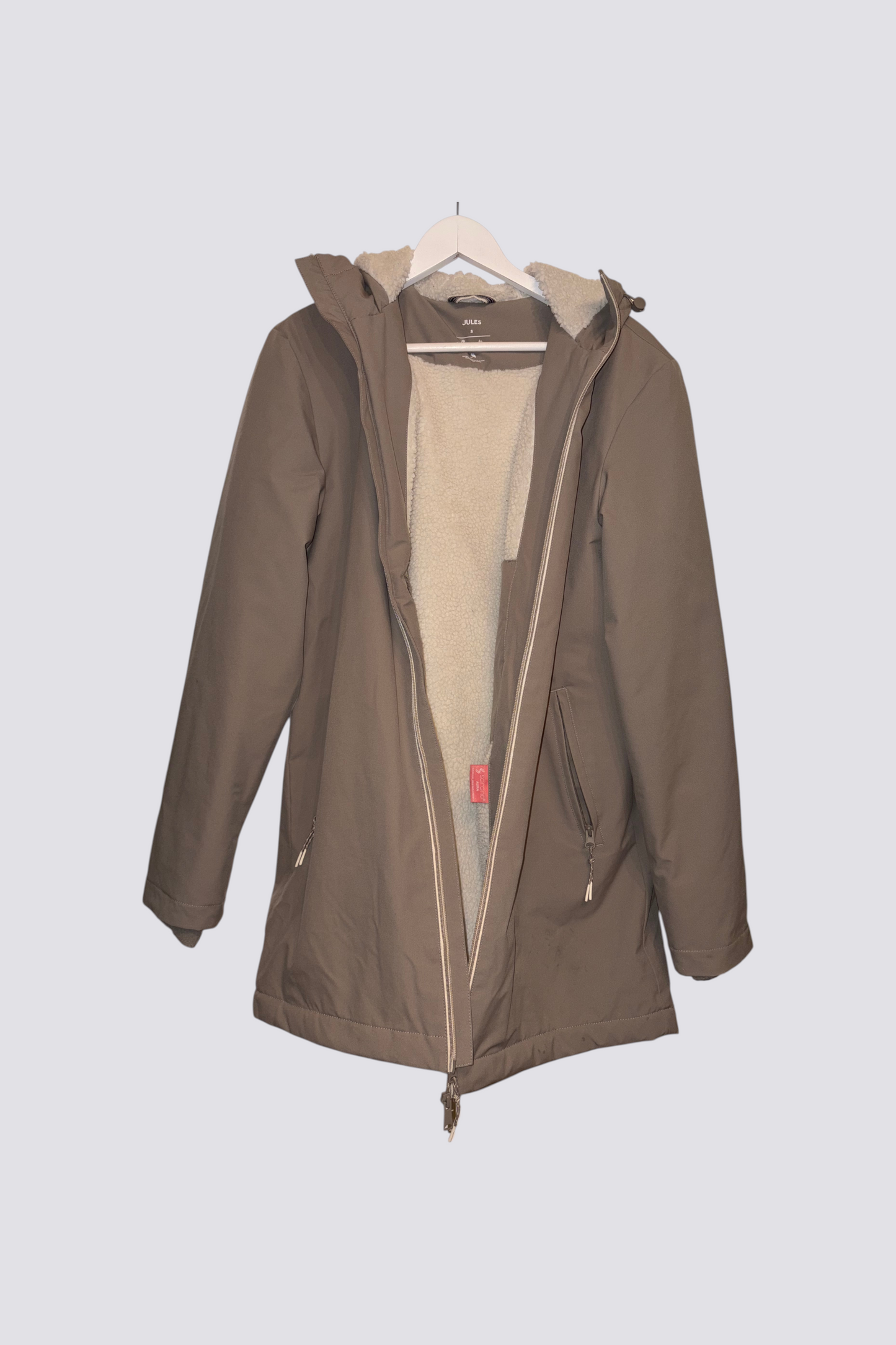 Manteau long beige