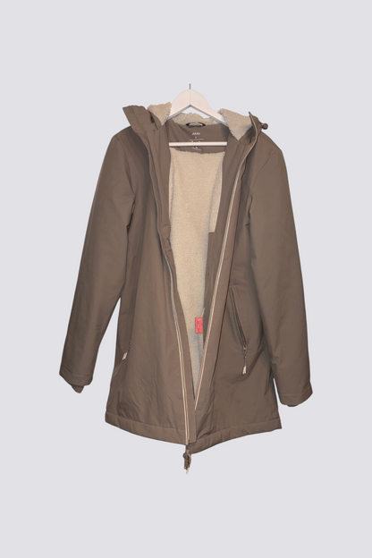 Manteau long beige
