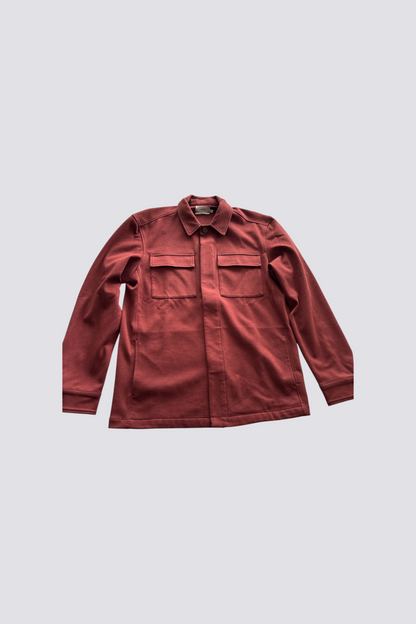 Surchemise regular unie en polyester recyclé