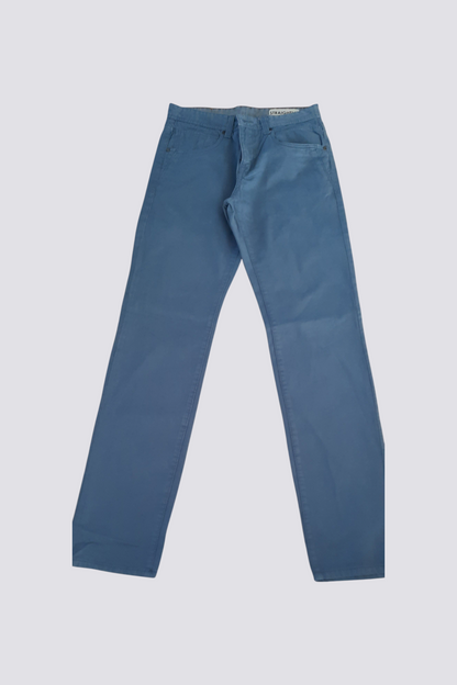 Pantalon droit bleu
