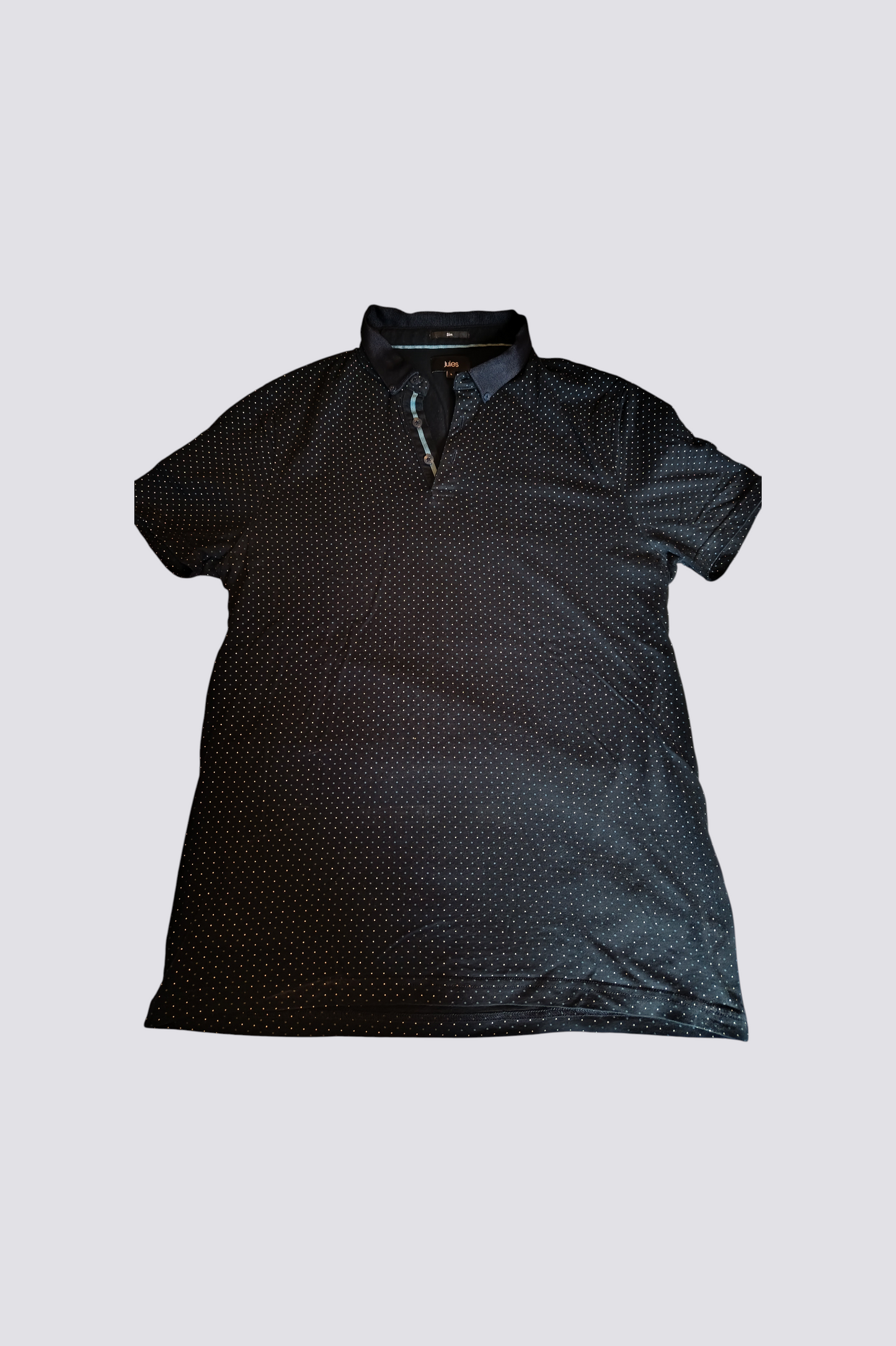 polo slim jersey manches courtes imprimé