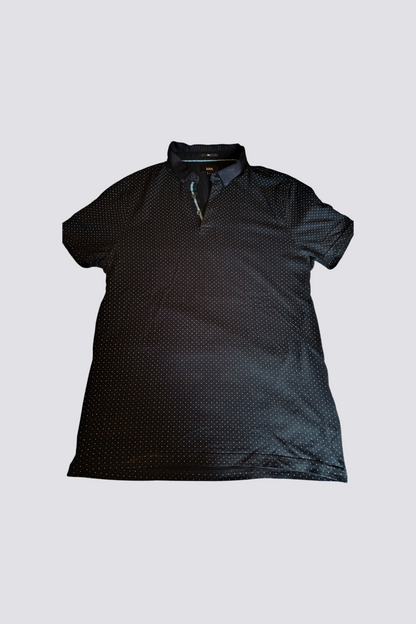polo slim jersey manches courtes imprimé