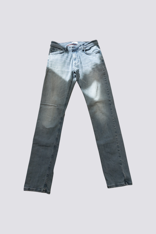 Jean straight 4 longueurs en coton recyclé