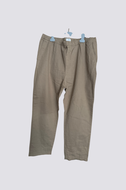 Pantalon jogger contenant du lin