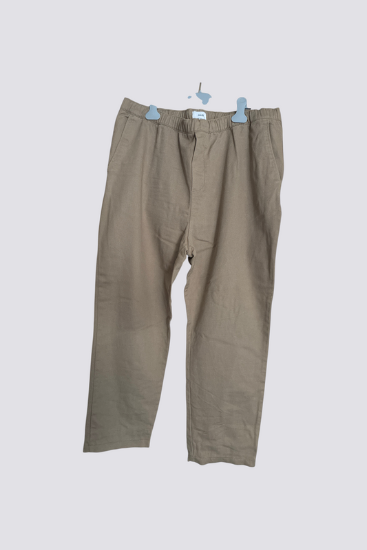 Pantalon jogger contenant du lin