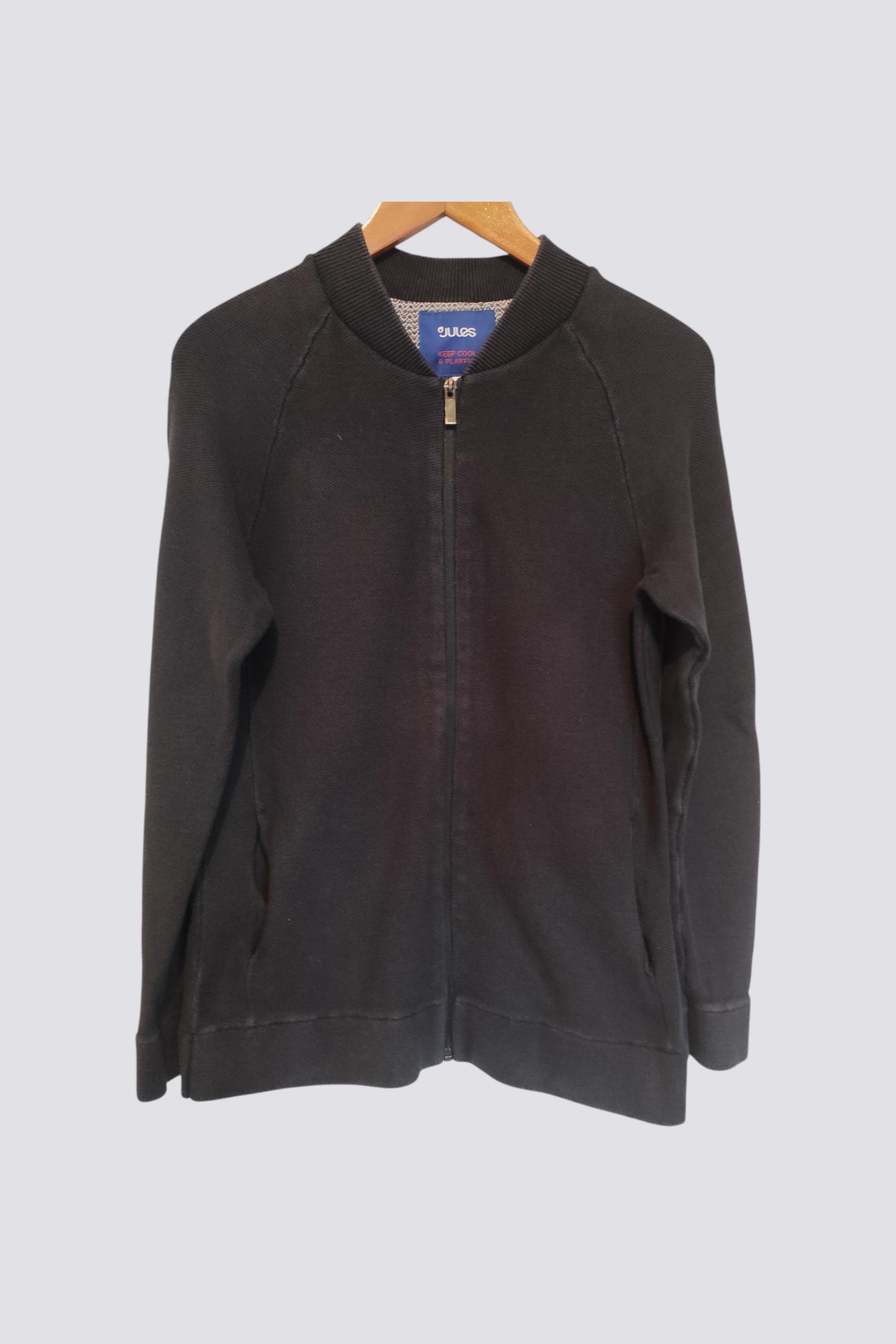 Gilet uni point fantaisie