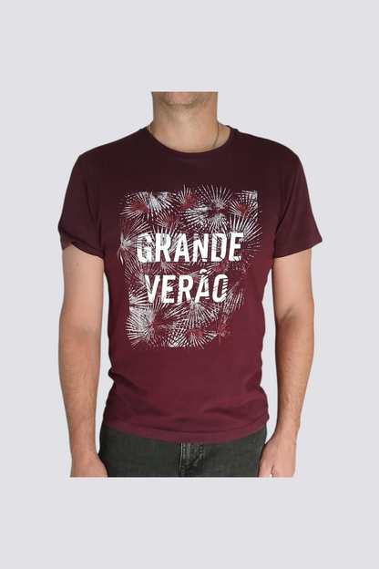 t-shirt JULES bordeaux
