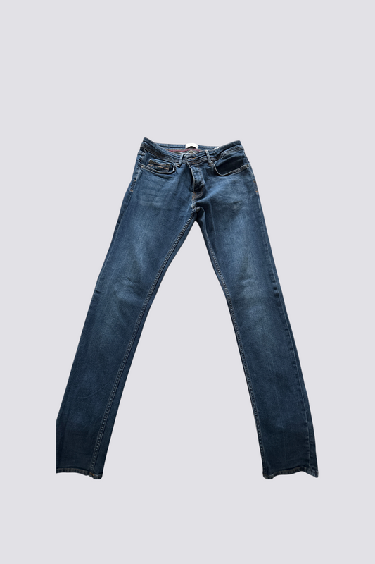 Jean Skinny 4L délavé
